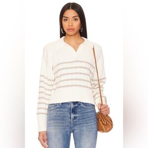 $158 MSRP NWT Pistola Arlo Polo Sweater Size M *SOLD-OUT size on Revolve!*